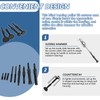 Bicos 16PCS Blind Inner Bearing Puller Slide Hammer Pilot Insert