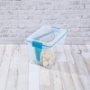 Sterilite 20 Qt Gasket Box, Stackable Storage Bin with Latching