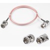 Vecys BNC Male to BNC Male Right Angle Cable 75Ohm
