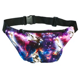 Funny Guy Mugs Space Cat 2 Fanny Pack