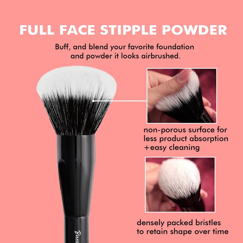 M3 Full Face Powder Makeup Brush, Extra Large, For Setting,