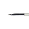 DOLLAR ClearStic Ballpoint Pens, BLACK, Medium Point (1.0mm), Pack of