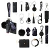 Araafur Wristlet Keychain Set with RFID Wallet Card Holder and