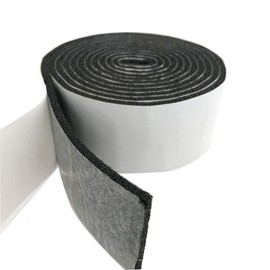 Tetedeer Floor Scratch Prevention Tape, Freely Cut to Use, Width 1.6 inches (4 cm), Length 78.7 inches (200 cm) (Black)