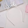 Bride to Be Silver Headband ~ Bride Hen Party Head