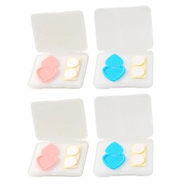 Set of 4 Diamond Painting Accessories Light Pad Switch Covers, Plastic Protective Covers for LED Light Pads, A3 A4 Universal, Blue and Pink