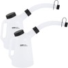 TECPO 2 x Oil Can 1 Litre Filling Can Measuring