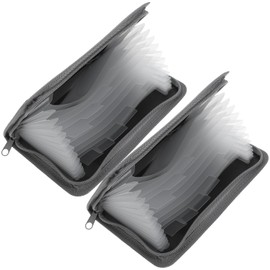 VILLCASE Carpeta de Archivos Organizadora Expandible, 13 Bolsillos Plástico Carpeta Organizadora de Documentos Acordeón, Organizadoras de Archivero Acordeon para Recibos Facturas Papeles