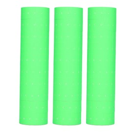 30 Rolls 15000 Price Gun Labels, Pricing Labels Single Row Price Gun Tag for Mx-5500 M5500 Fluorescent Green Price Marker Stickers