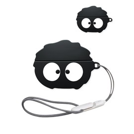 Compatible with SHOKZ OpenDots ONE True Wireless Noise Cancelling Earphones,Soft TPU Full Body Shockproof Protective Cover with Lanyard,Briquette.