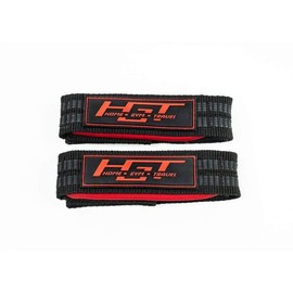 Padded Lifting straps - color: BLACK
