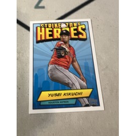 2024 Topps Japan Edition YUSEI KIKUCHI Strike Zone Heroes #SZH-4 US-Based Seller