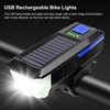 Bike Light Set USB Rechargeable Super Bright Front Headlight with