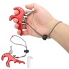 4 Finger Archery Release Aid Grip Aluminum Alloy Compound Bow