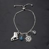 UJIMS On Ice Charm Bracelet Anime Lover Gift Figure Skating