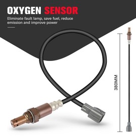 QIJIAUTO O2 Oxygen Sensor for Toyota Camry 2007-2012, Tacoma 2005-2012, for Lexus ES350 2007 – Upstream & Rear, 2.7L 3.5L, Replaces 8946704010 8946707020