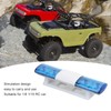 RC LED Police Light Simple Simulation Design 4 Modes RC