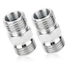 2pcs M14 to M14 Carbon Steel Fittings Adapters, Hydraulic Hose