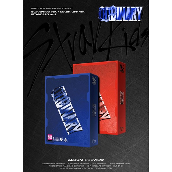 Stray Kids SKZ - 6th Mini Album Oddinary, Scanning Version