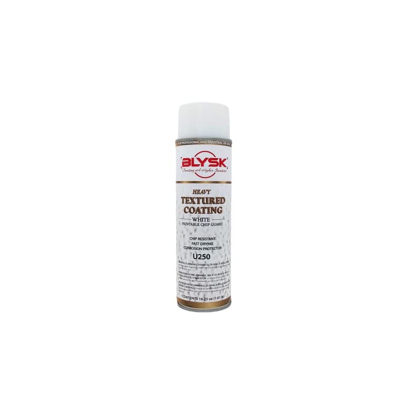Blysk U250 Heavy-Duty Textured Coating White 15oz – Paintable Chip