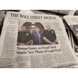 The Wall Street Journal Tuesday October 3 2023 Trump Fumesa As Fraud Trial...