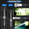 MOREVAC Rechargeable Tactical Flashlights High Lumens,Super Bright LED Flashlight,Powerful Flash