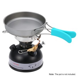 HUIOP Gasoline Stove, Portable Outdoor Camping Mini Gasoline Stove Liquid Fuel Diesel Oil Stove