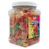 Gummy Bear 3LB In Plastic Clear Container (SOUR MIX)