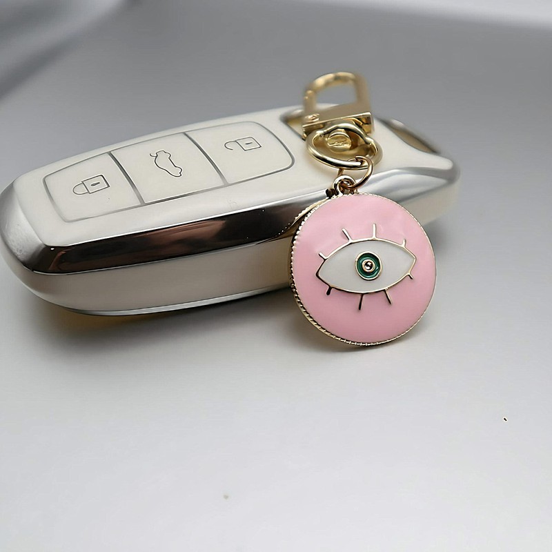 Evil Eye Keychain for Women - Protection Good Luck Amulet