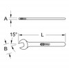 KS Tools 117.1510 Insulated open ended spanner, 10mm