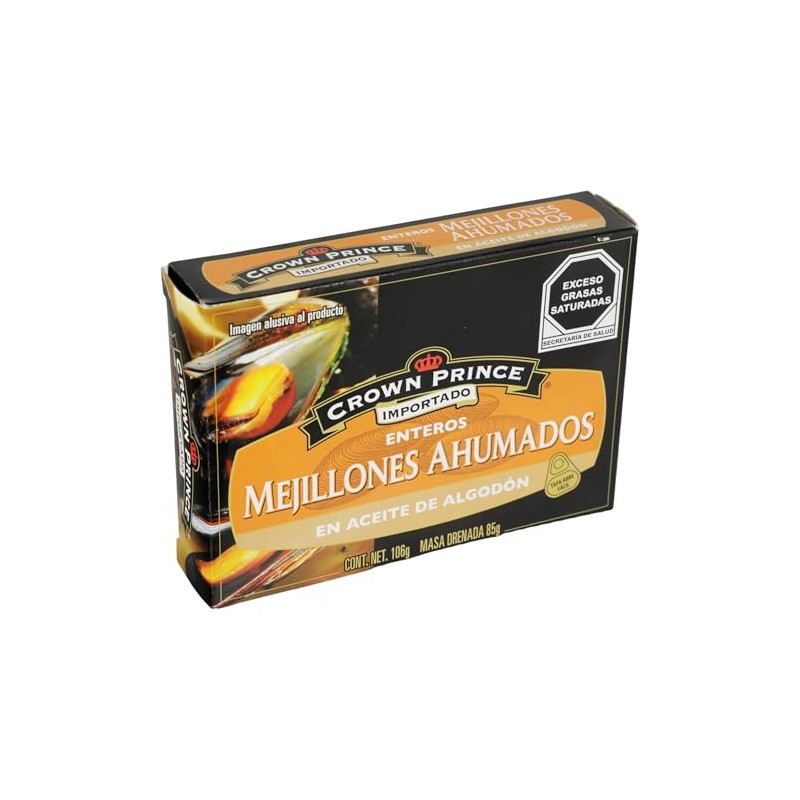 CROWN PRINCE Mejillon Ahumado 106g
