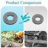 Atunee 3/8" Pitch 10 Teeth Chainsaw Rim Sprocket for Stihl