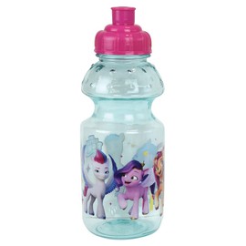 My Little Pony Children's Tableware Set with 1 350ml Water Bottle, Snack Box and 1 Thermal Backpack 5L - Reusable