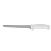 Bleteleh Fish Fillet Knife 8.5-inch Narrow Stainless Steel Blade, White