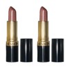 Revlon Pack of 2 Super Lustrous Lipstick, Desert Escape 760