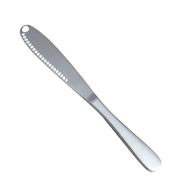 3-in-1 Stainless Steel Butter Knife for Spreading – Cheese, Jam