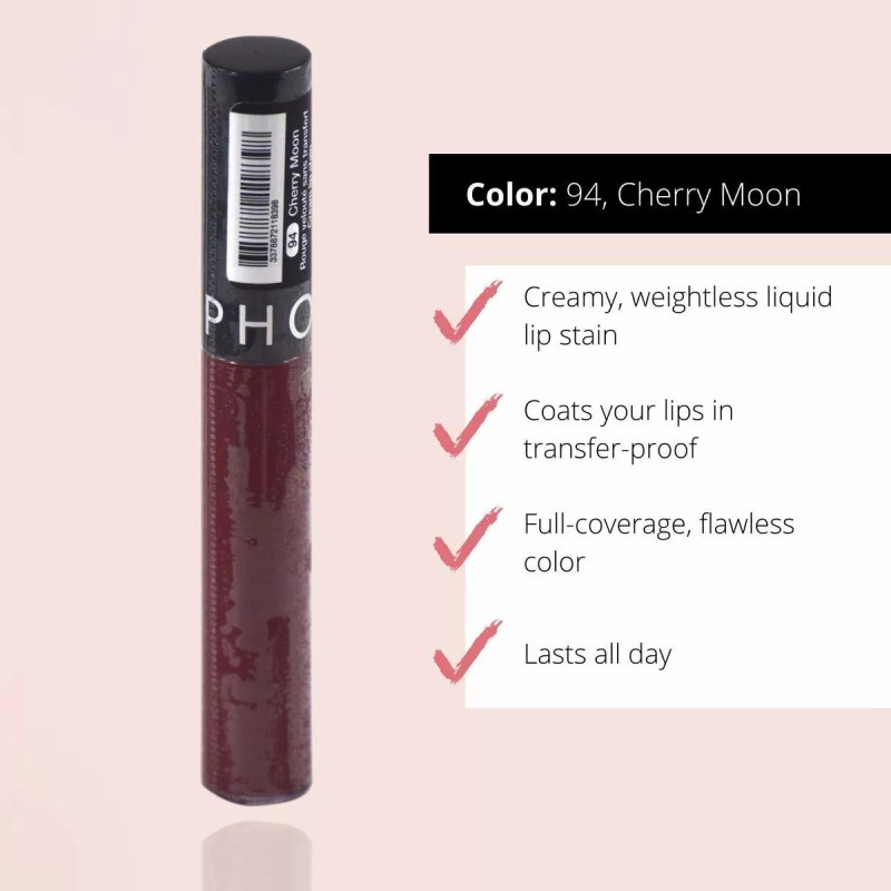 Sephora Rouge Crema Lip Stain 94 Cherry Moon Tamaño Completo