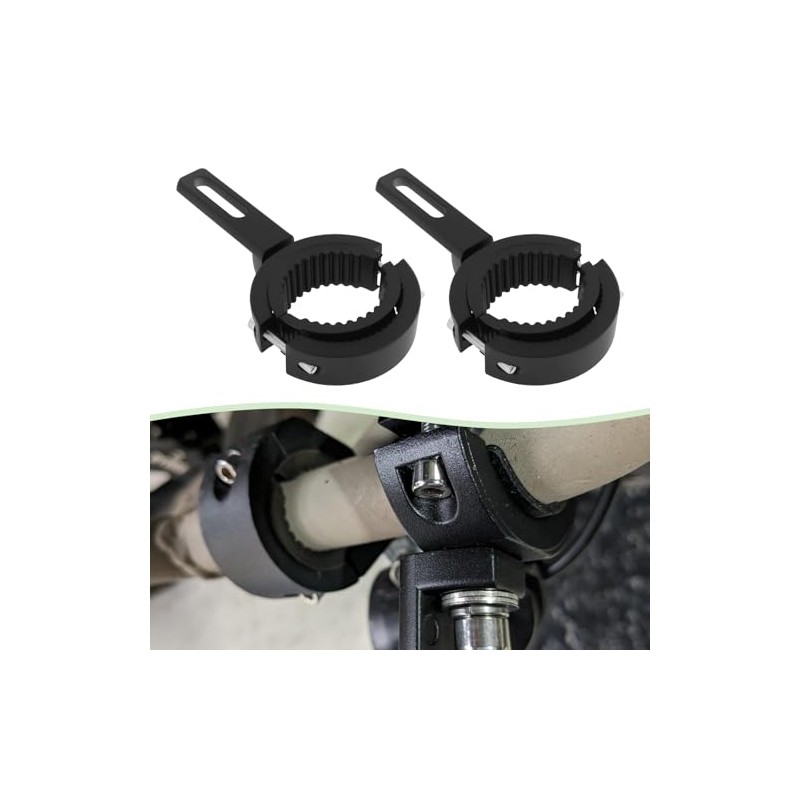 2 x Motorcycle Fork Mount Clamp 38mm-60mm Adjustable Fork Clamp