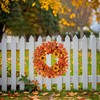 WSTPUPU Fall Wreath 22 Inch Fall Wreaths for Front Door