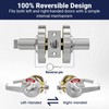 Keyed Commercial Privacy Indicator Door Lock, Heavy Duty Vacant Occupied