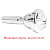 Tomotato TR‑03 Trombone Mouthpiece Brass Tenor Large Shaft Trombone Mouthpiece