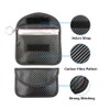 SDTEK Slim RFID Signal Blocking Wallet Pouch with Carbon Fibre