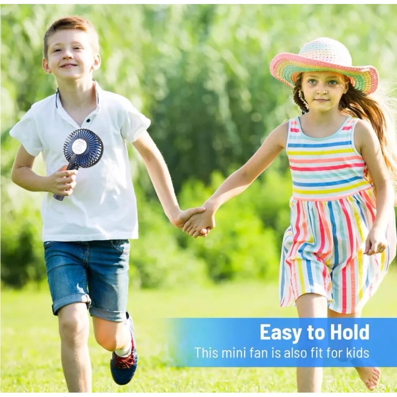 CHARMP Portable Rechargeable Handheld Fan