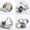 Gearmax® 30mm Diamond Kristall Glas Knopf Knob Pull Türgriff Küche