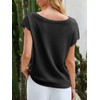Saodimallsu Womens Off One Shoulder Sweater Tops Summer Short Sleeve