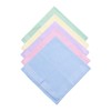 5-Piece Satin Handkerchiefs, Soft Cotton Handkerchiefs, Face Washcloths, Handkerchiefs in