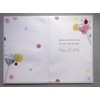 Granddaughter 21st 21 Cocktail Glasses Design Happy Birthday Card Lovely