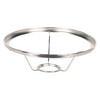 Aladdin Nickel Plated 10" Under Burner Shade Ring for Glass