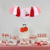 Cherry 1st Birthday High Chair Banner - Sweet One First