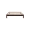 Novilla 12 Inch Wooden Full Size Bed Frame, Classic Solid